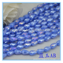 teardrop glass beads,crystal glass beads